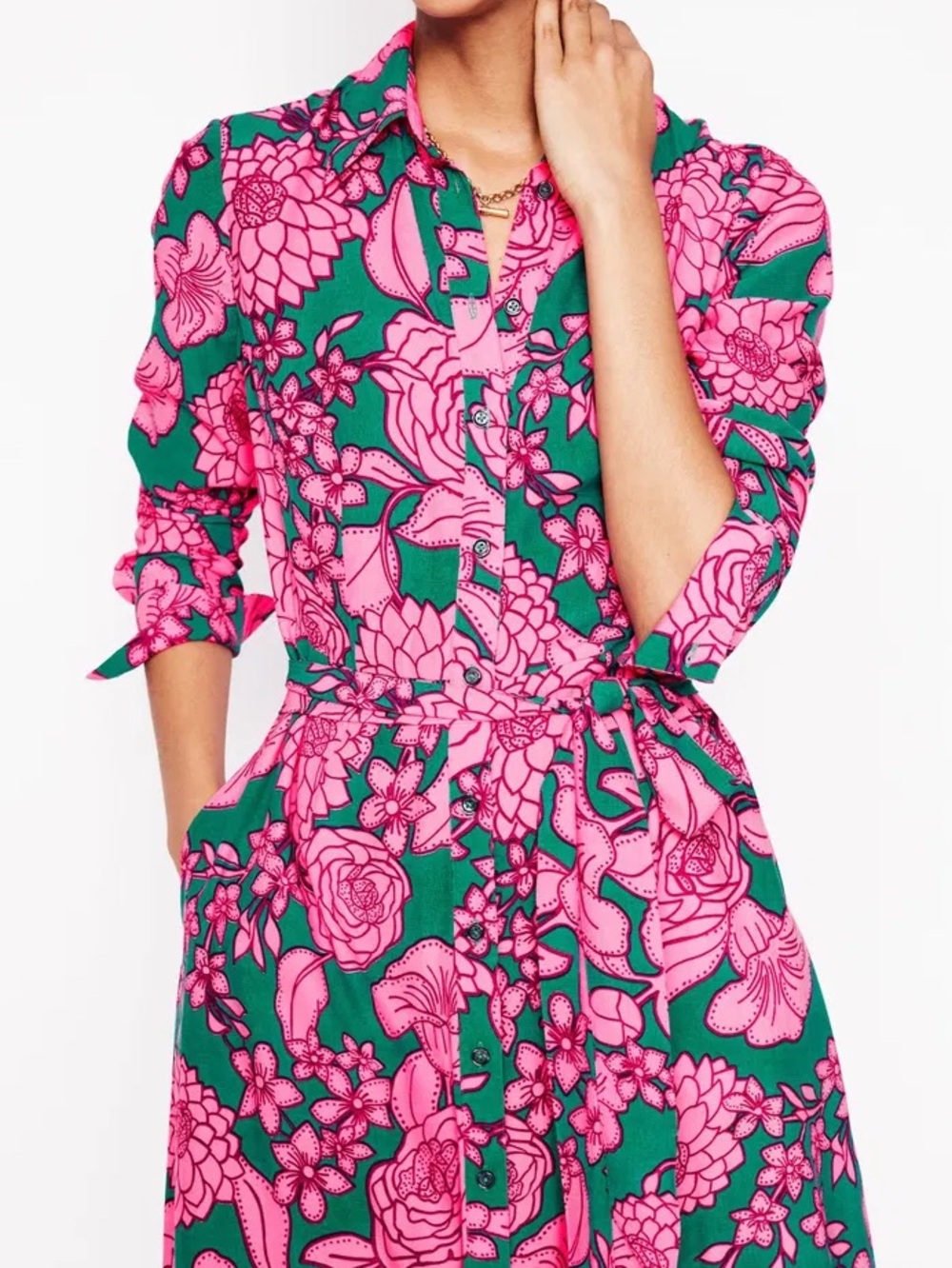 NEW BODEN

Kate Midi Shirt Dress